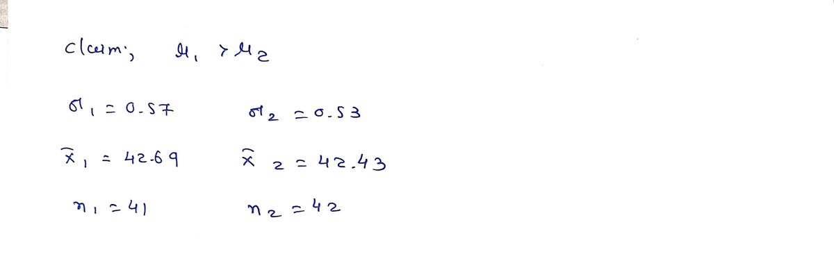 Statistics homework question answer, step 1, image 1